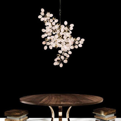 Luxury Escamoles Vertical Grape Chandelier - Zelno Lighting