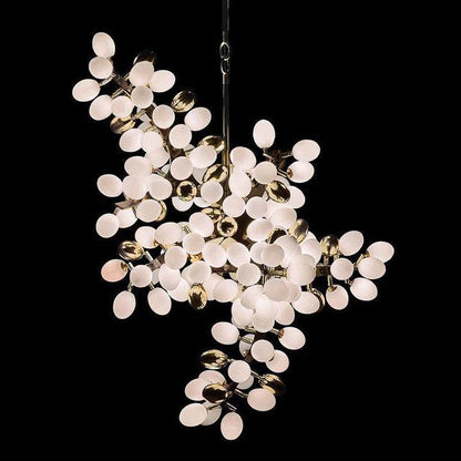 Luxury Escamoles Vertical Grape Chandelier - Zelno Lighting