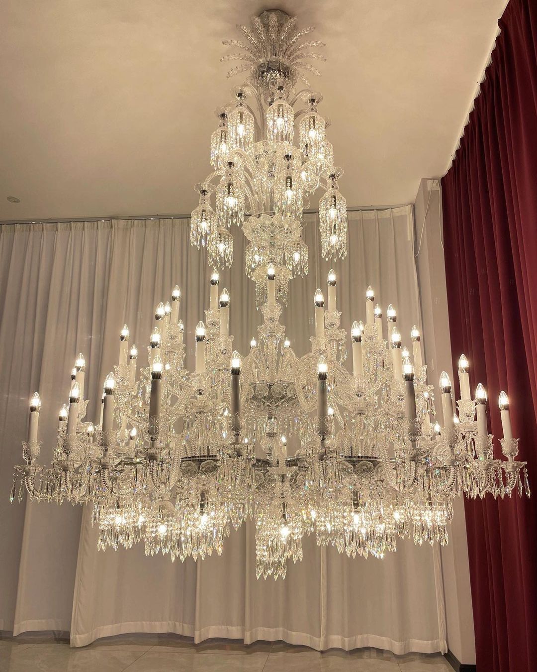 Luxury Large Multi Candles Chandelier Islam Crystal Ceiling Lighting Fixture For Living Room/ Hall Decoration - Zelno Lighting