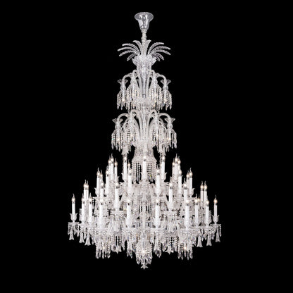 Luxury Large Multi Candles Chandelier Islam Crystal Ceiling Lighting Fixture For Living Room/ Hall Decoration - Zelno Lighting