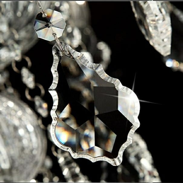 Luxury Large Multi Candles Chandelier Islam Crystal Ceiling Lighting Fixture For Living Room/ Hall Decoration - Zelno Lighting