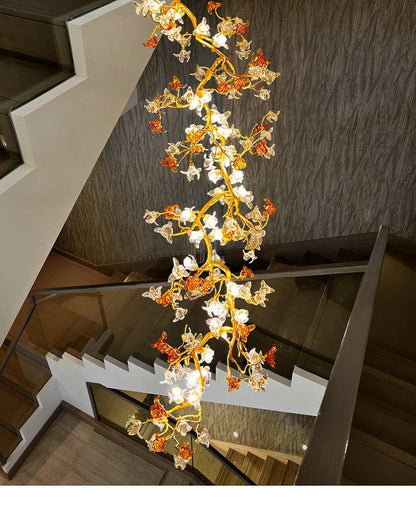 Luxury Villa Elegant Villa Blossom and Branch Chandelier - Zelno Lighting