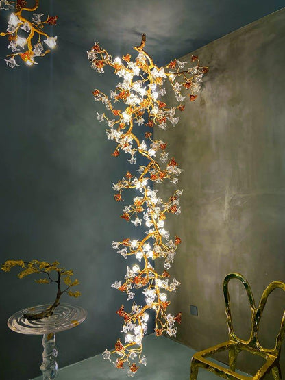 Luxury Villa Elegant Villa Blossom and Branch Chandelier - Zelno Lighting