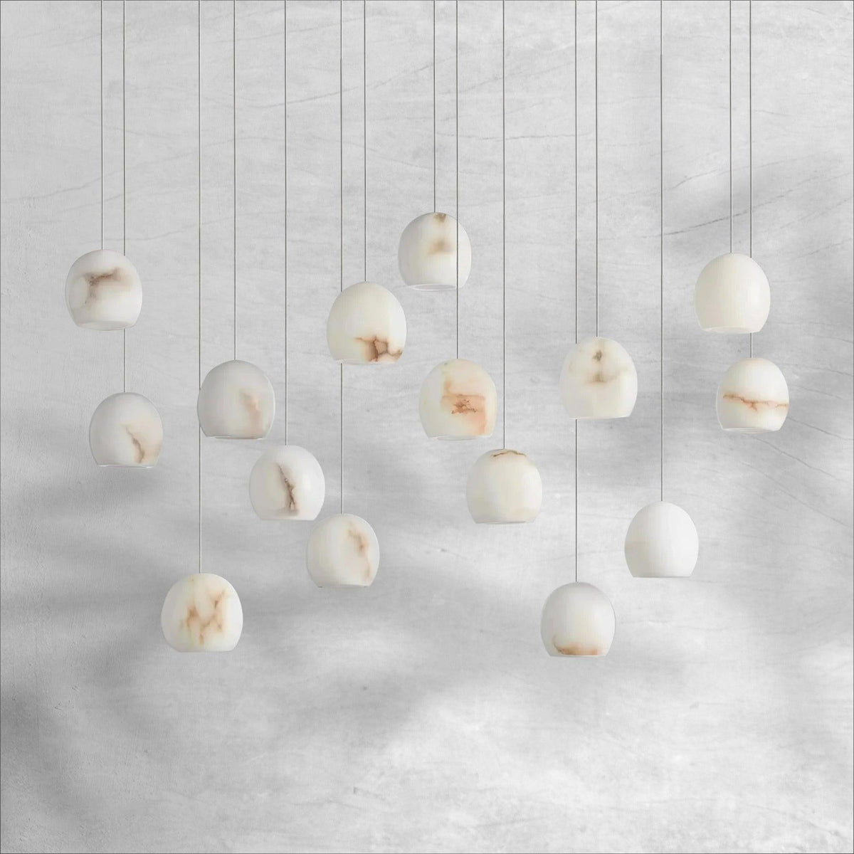 Maeva Rectangular Chandelier 15/30 Light - Zelno
