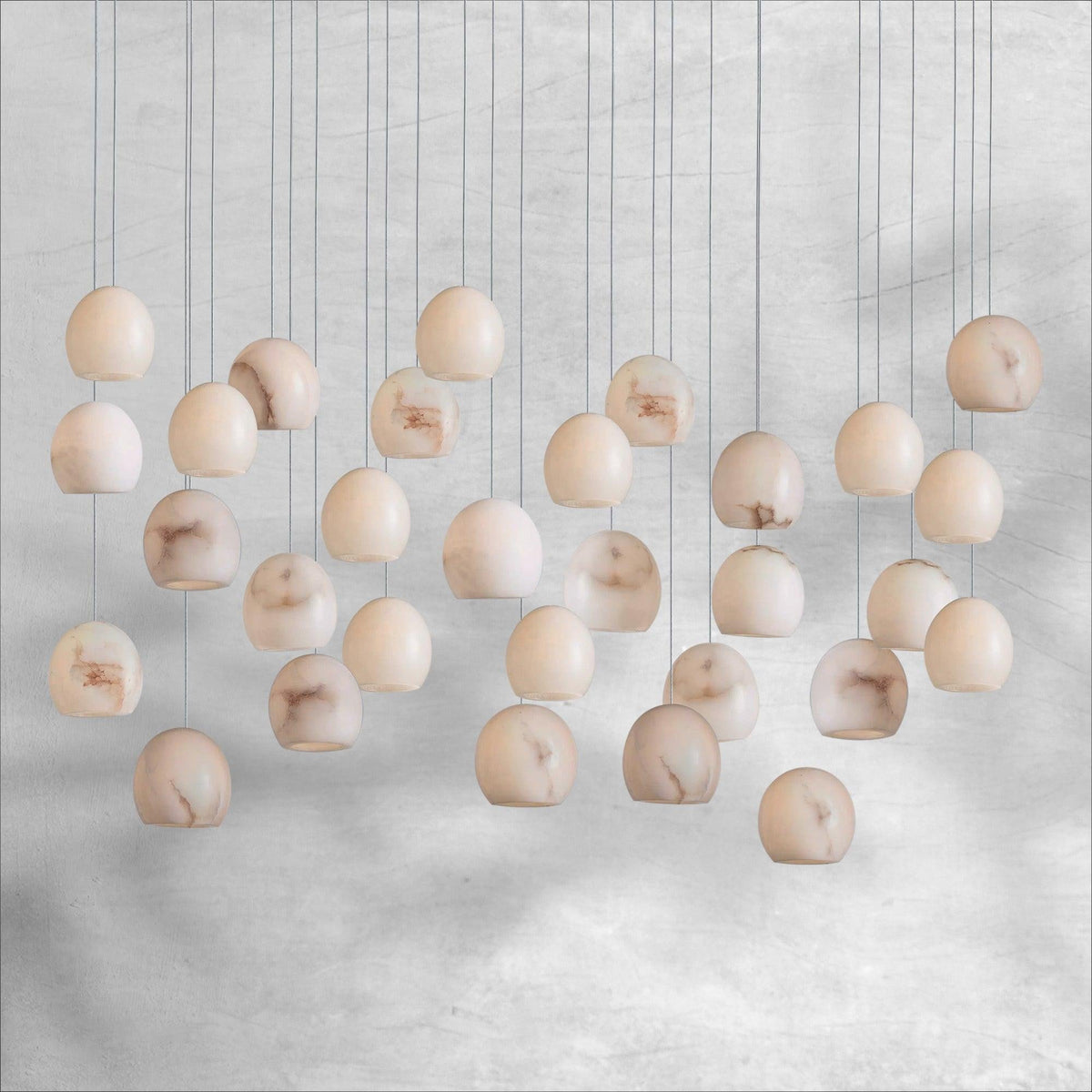 Maeva Rectangular Chandelier 15/30 Light - Zelno