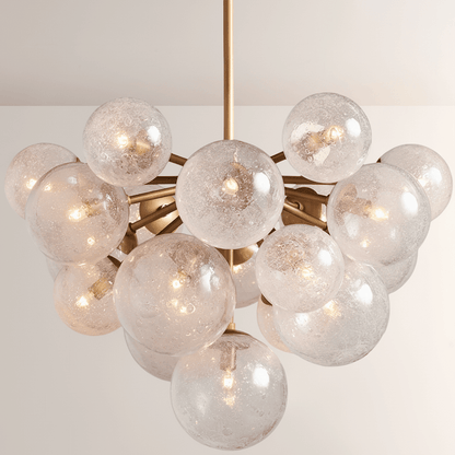 Mandoza Glass Chandelier - Zelno
