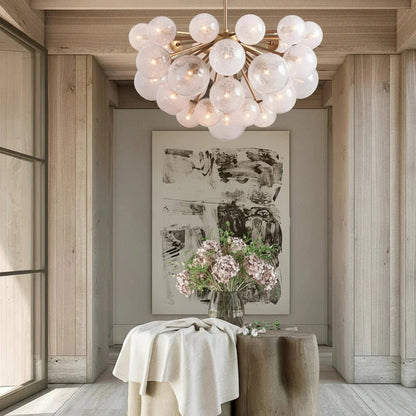 Mandoza Glass Chandelier - Zelno