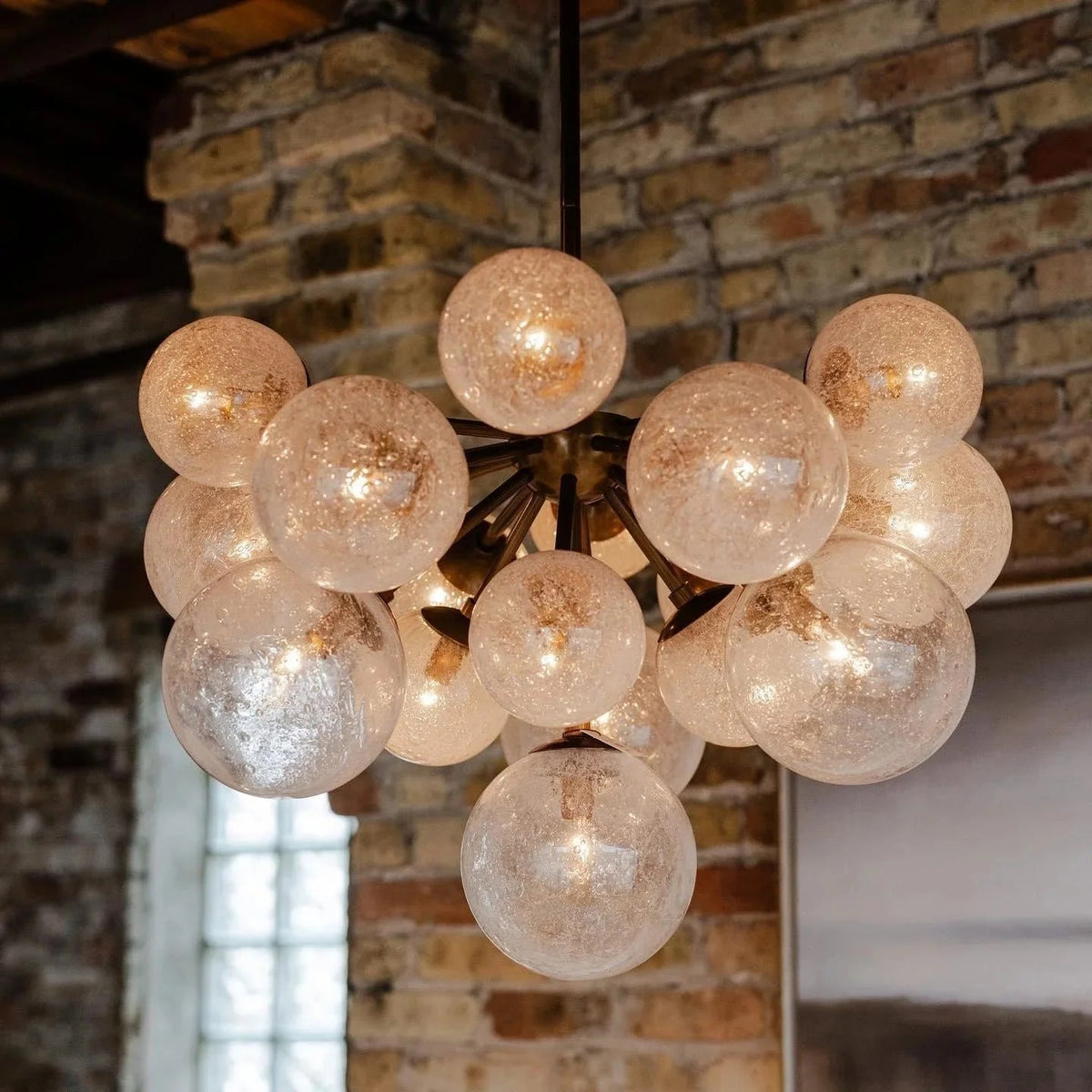 Mandoza Glass Chandelier - Zelno