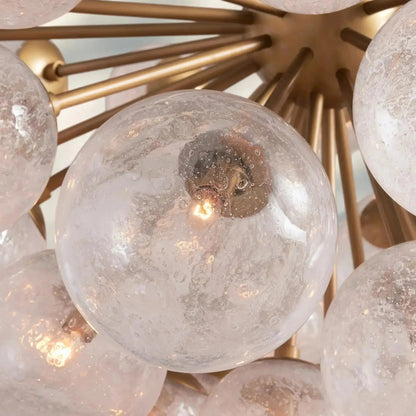 Mandoza Glass Chandelier - Zelno