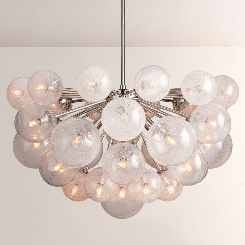 Mandoza Glass Chandelier - Zelno