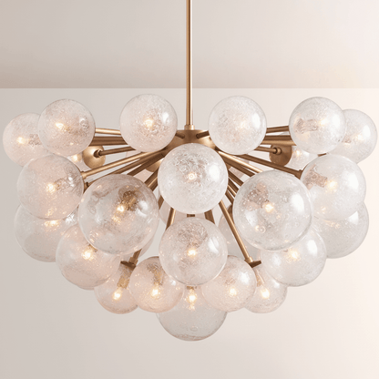 Mandoza Glass Chandelier - Zelno