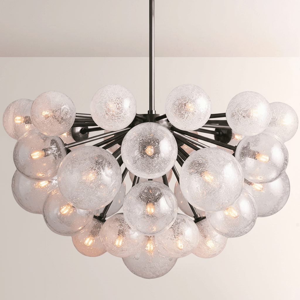 Mandoza Glass Chandelier - Zelno