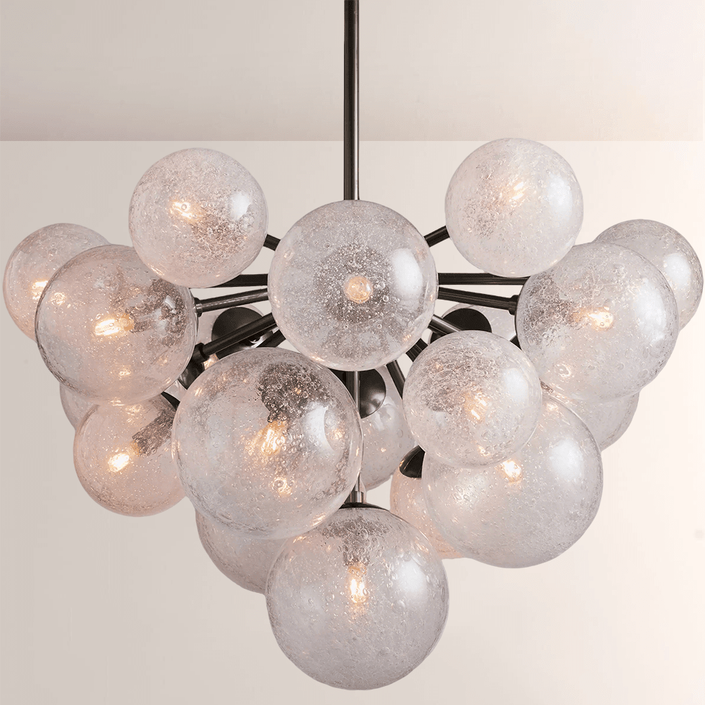 Mandoza Glass Chandelier - Zelno