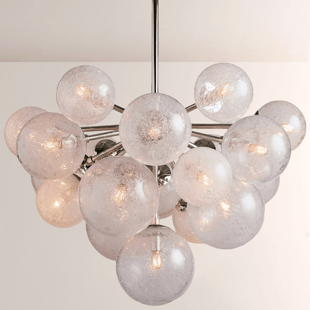 Mandoza Glass Chandelier - Zelno