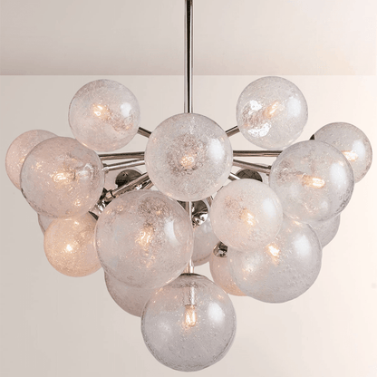 Mandoza Glass Chandelier - Zelno