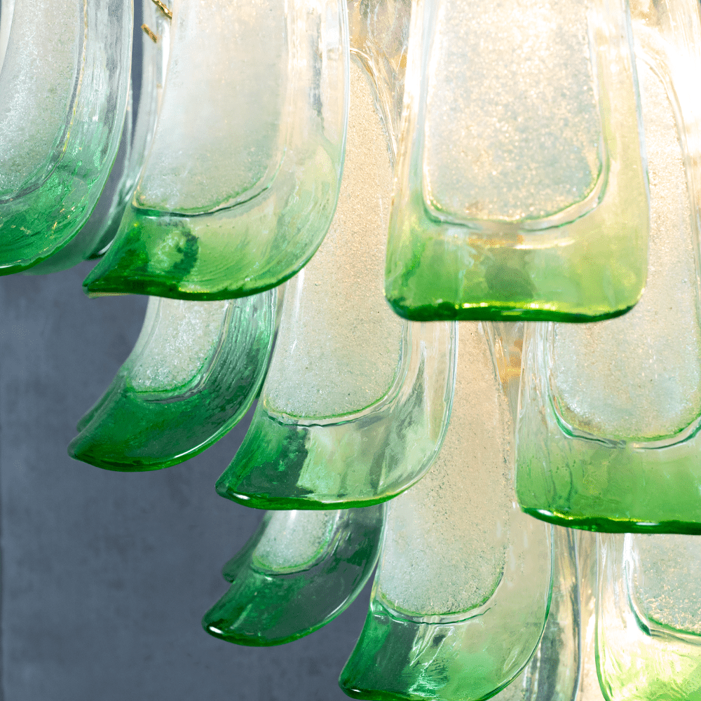 Marielle Mid Century Petal Chandelier - Zelno Lighting