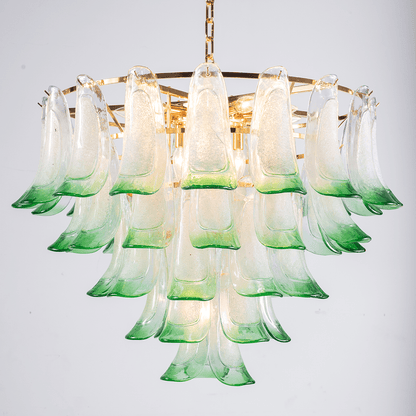 Marielle Mid Century Petal Chandelier - Zelno Lighting