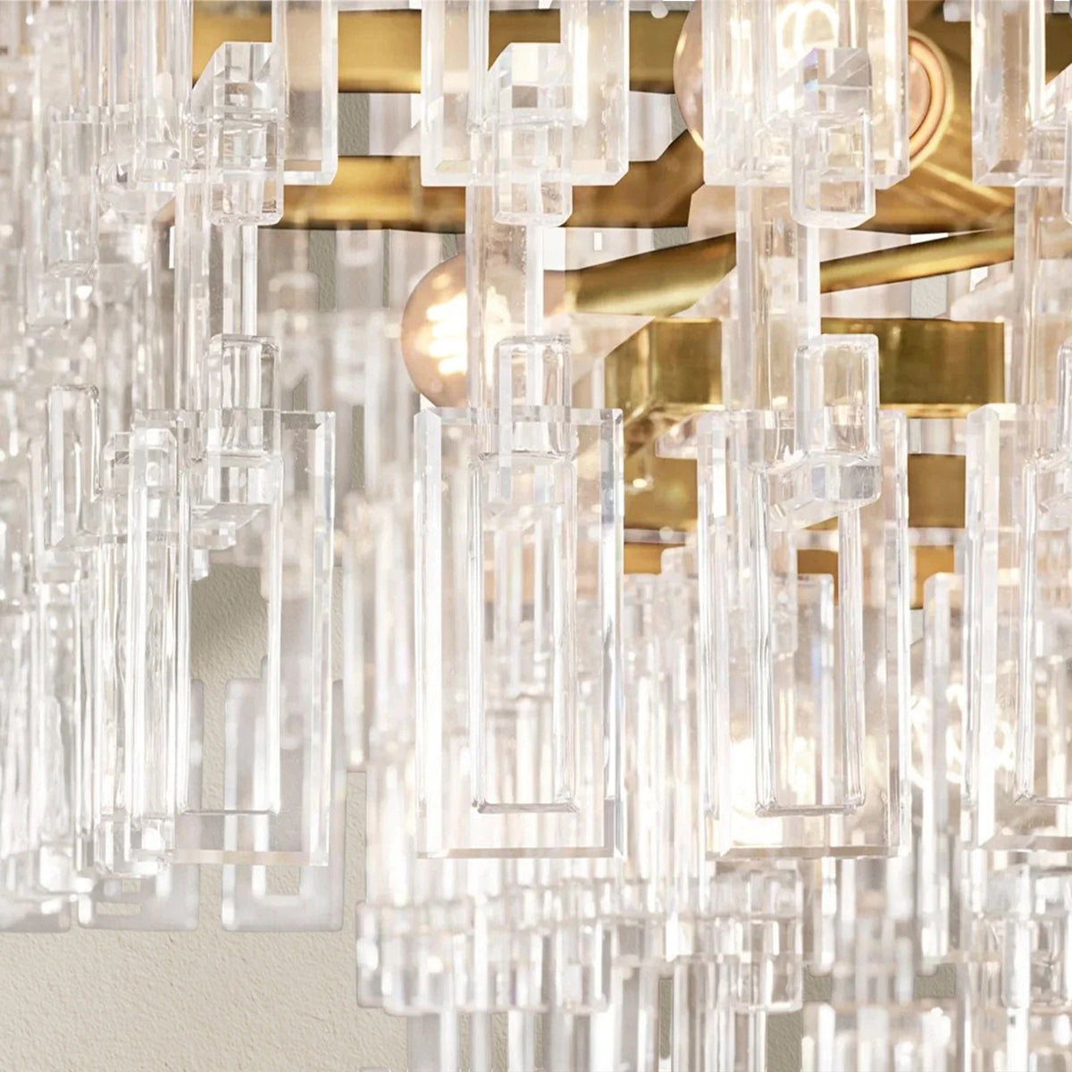 Marifz Multi-Tier Rectangular Chandelier 60" 72" - Zelno