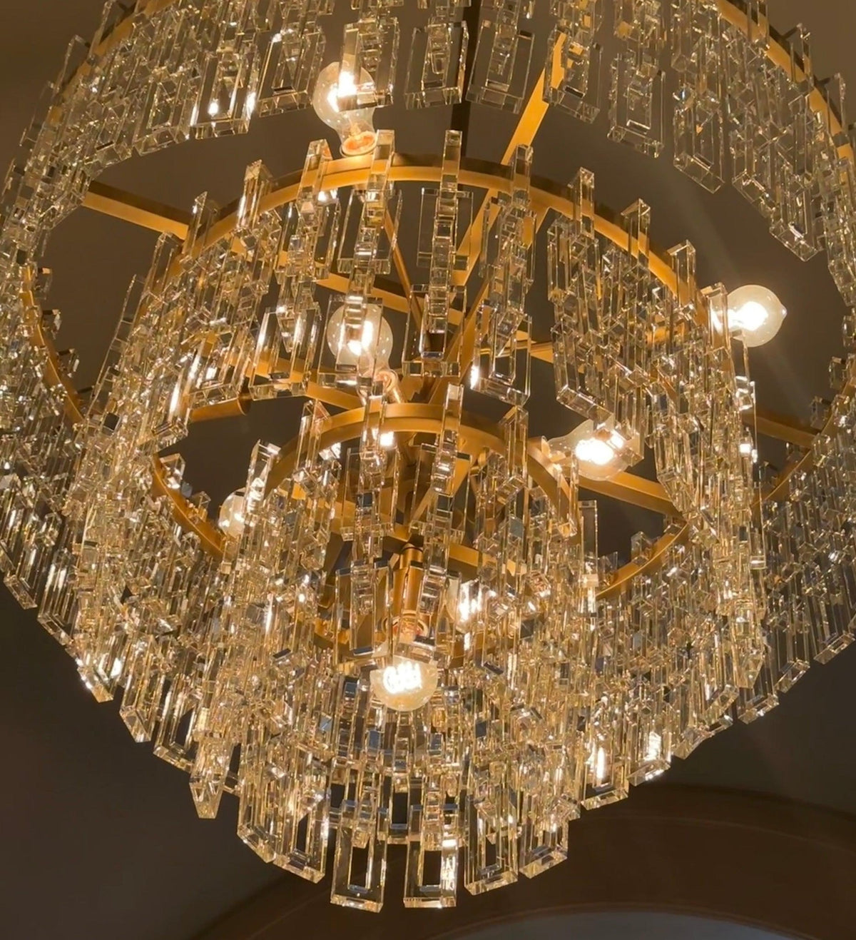 Marigan Multi-Tier Round Chandelier 36″ 48″ 60″ - Zelno