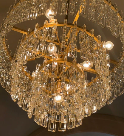 Marigan Multi-Tier Round Chandelier 36″ 48″ 60″ - Zelno