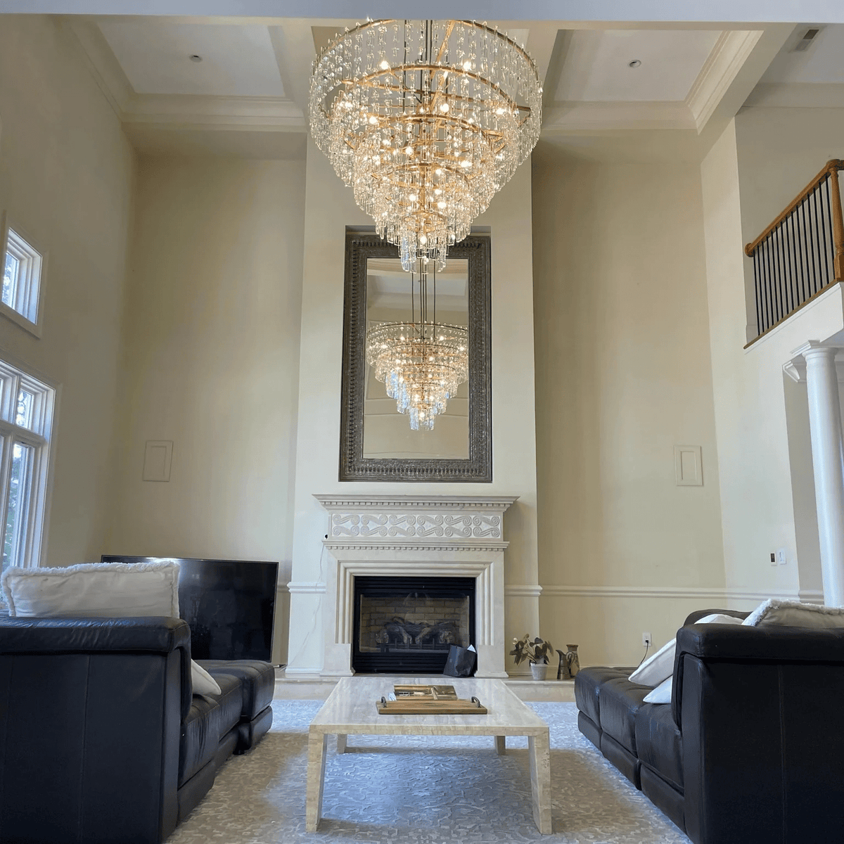 Marigan Multi-Tier Round Chandelier 36″ 48″ 60″ - Zelno