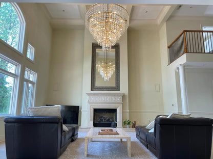 Marigan Multi-Tier Round Chandelier 36″ 48″ 60″ - Zelno