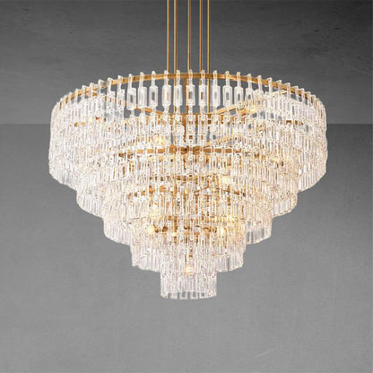 Marigan Multi-Tier Round Chandelier 36″ 48″ 60″ - Zelno