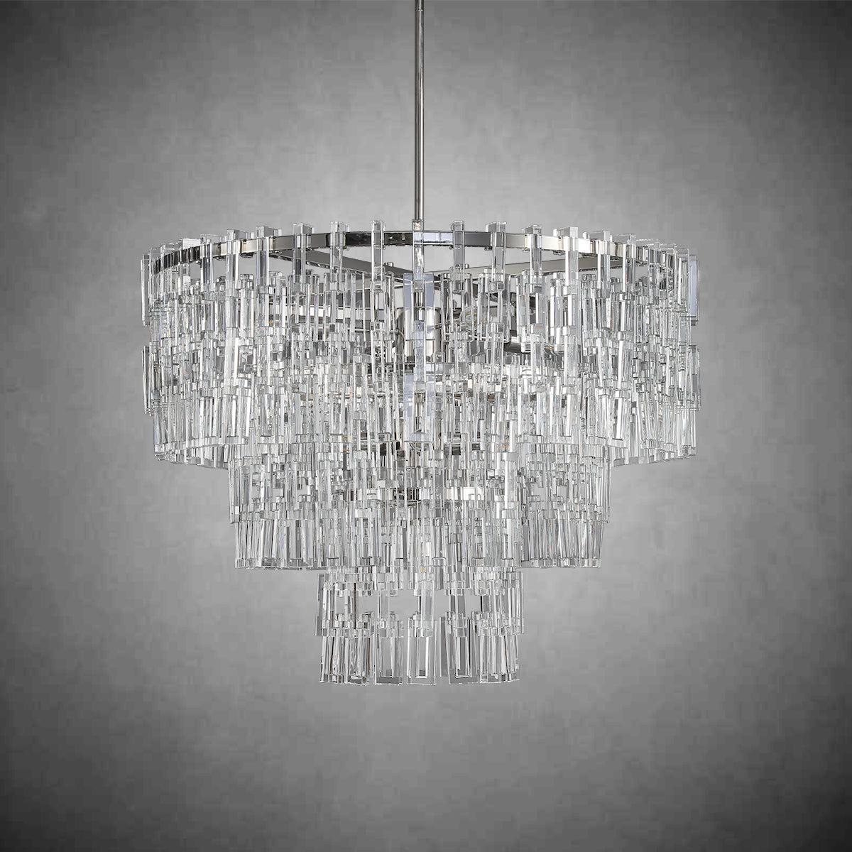 Marigan Multi-Tier Round Chandelier 36″ 48″ 60″ - Zelno