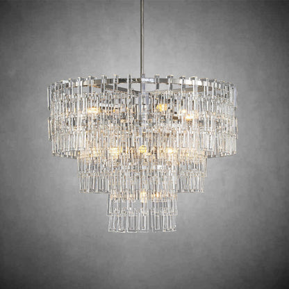 Marigan Multi-Tier Round Chandelier 36″ 48″ 60″ - Zelno