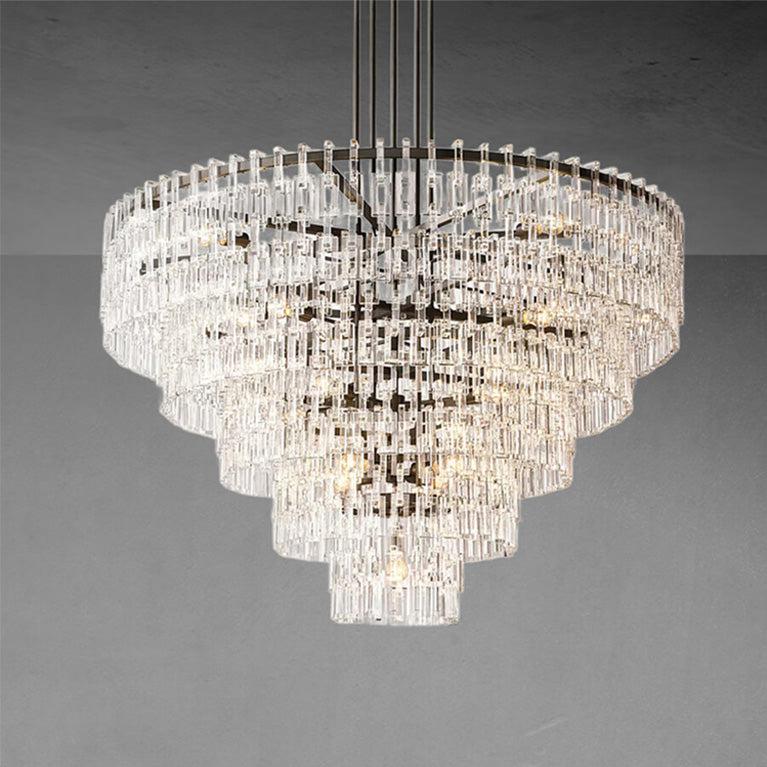 Marigan Multi-Tier Round Chandelier 36″ 48″ 60″ - Zelno