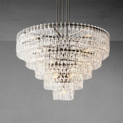 Marigan Multi-Tier Round Chandelier 36″ 48″ 60″ - Zelno