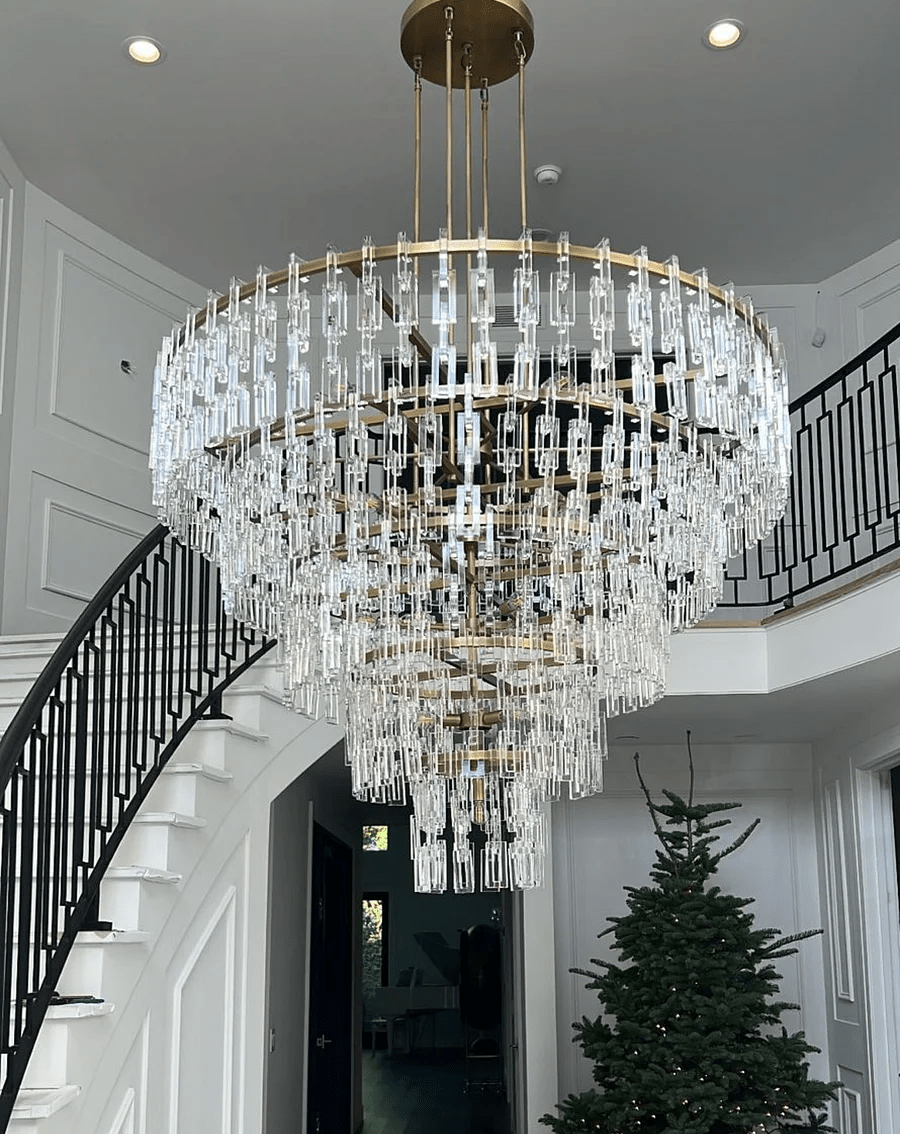 Marigan Multi-Tier Round Chandelier 36″ 48″ 60″ - Zelno
