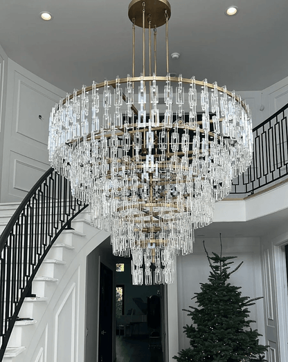 Marigan Multi-Tier Round Chandelier 36″ 48″ 60″ - Zelno
