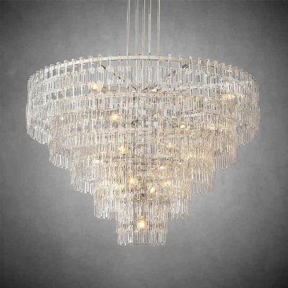 Marigan Multi-Tier Round Chandelier 36″ 48″ 60″ - Zelno