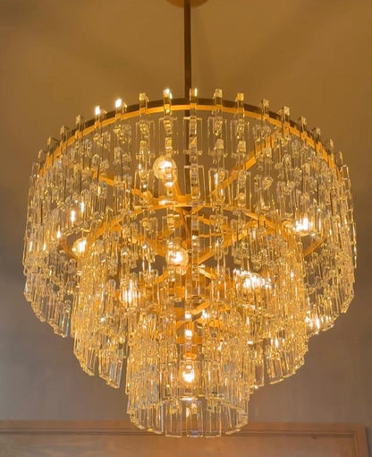 Marigan Multi-Tier Round Chandelier 36″ 48″ 60″ - Zelno