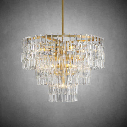 Marigan Multi-Tier Round Chandelier 36″ 48″ 60″ - Zelno