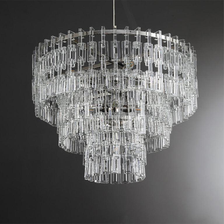 Marigan Multi-Tier Round Chandelier 36″ 48″ 60″ - Zelno