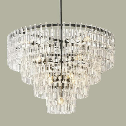 Marigan Multi-Tier Round Chandelier 36″ 48″ 60″ - Zelno