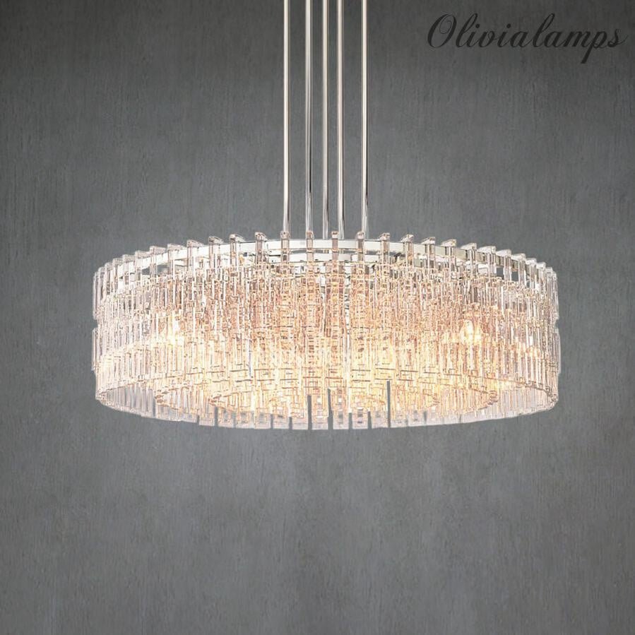 Marigan Round Chandelier 36''48''60" - Zelno