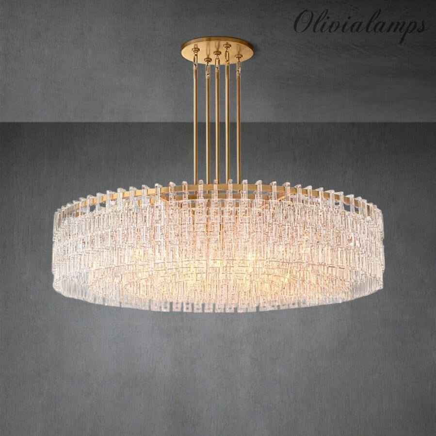 Marigan Round Chandelier 36''48''60" - Zelno