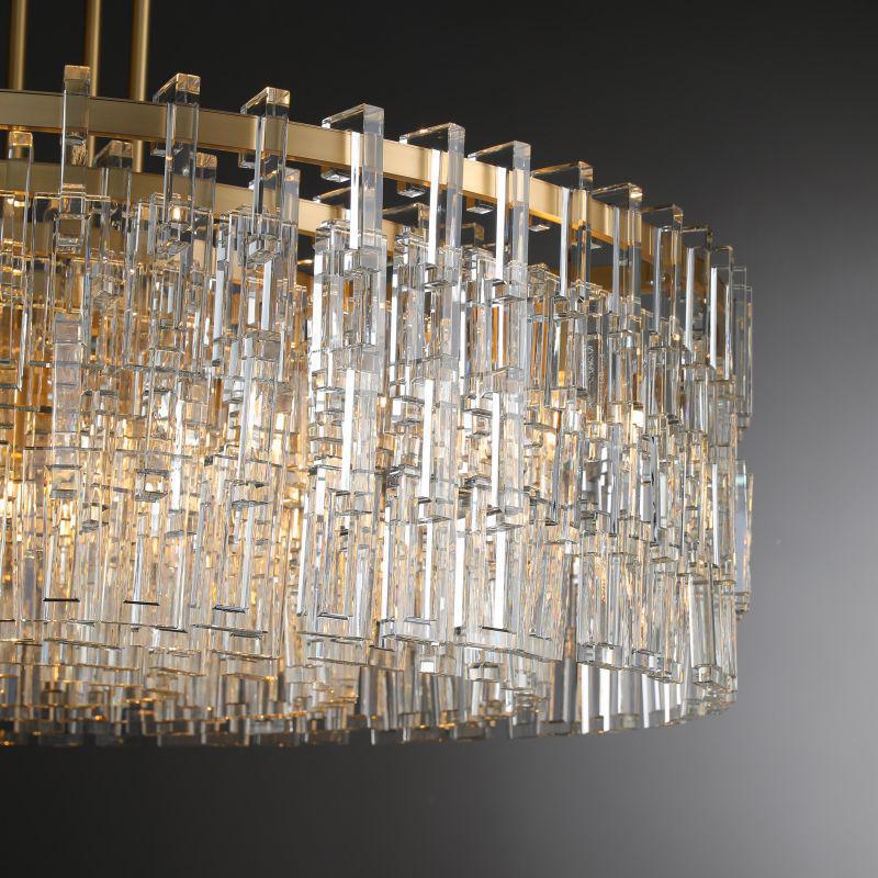 Marigan Round Chandelier 36''48''60" - Zelno