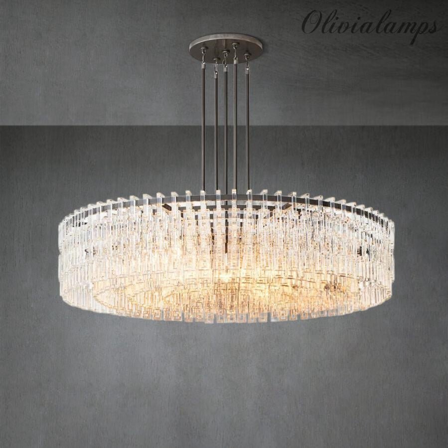 Marigan Round Chandelier 36''48''60" - Zelno