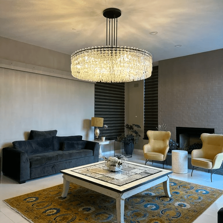 Marigan Round Chandelier 36''48''60" - Zelno