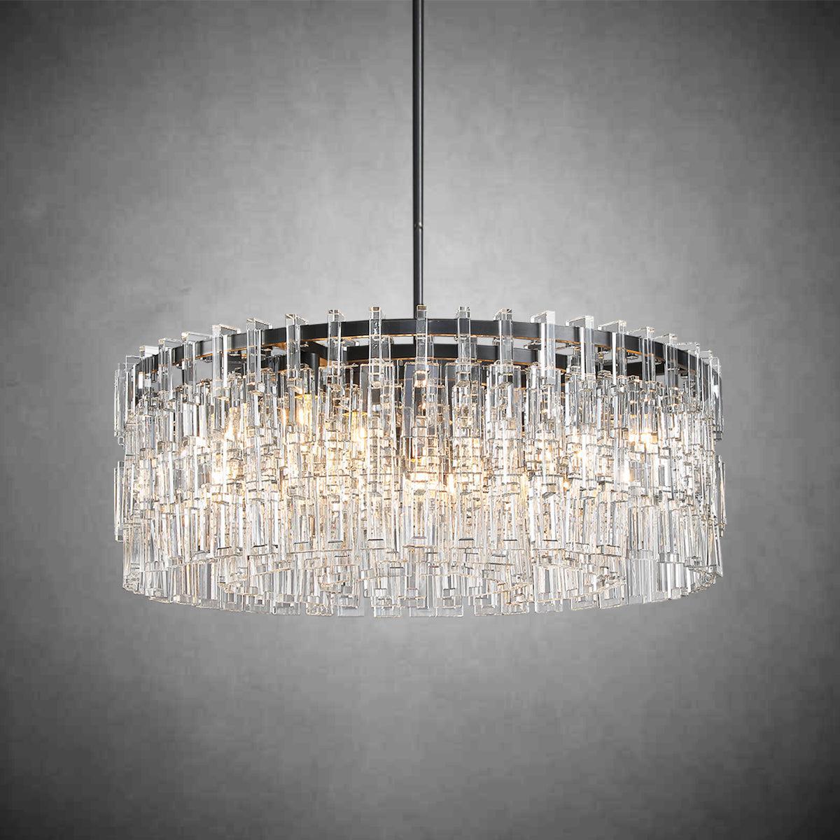 Marigan Round Chandelier 36''48''60" - Zelno
