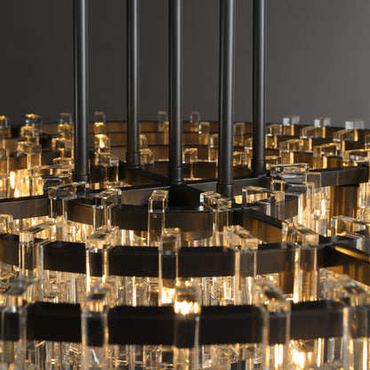 Marigan Round Chandelier 36''48''60" - Zelno