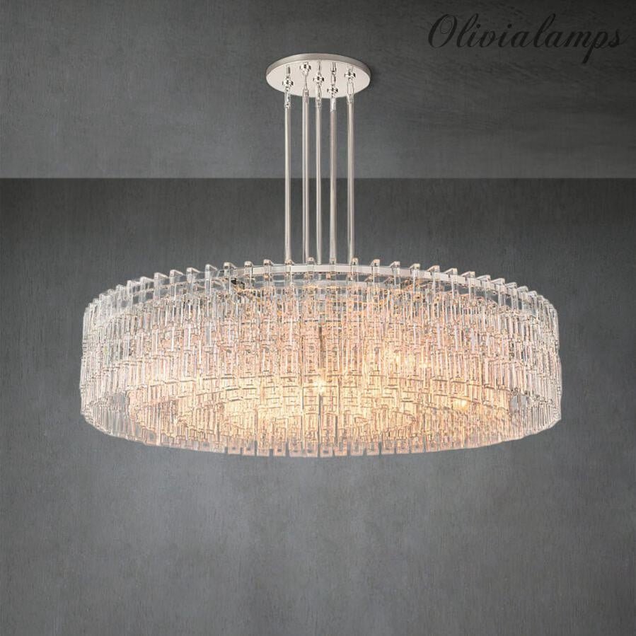 Marigan Round Chandelier 36''48''60" - Zelno