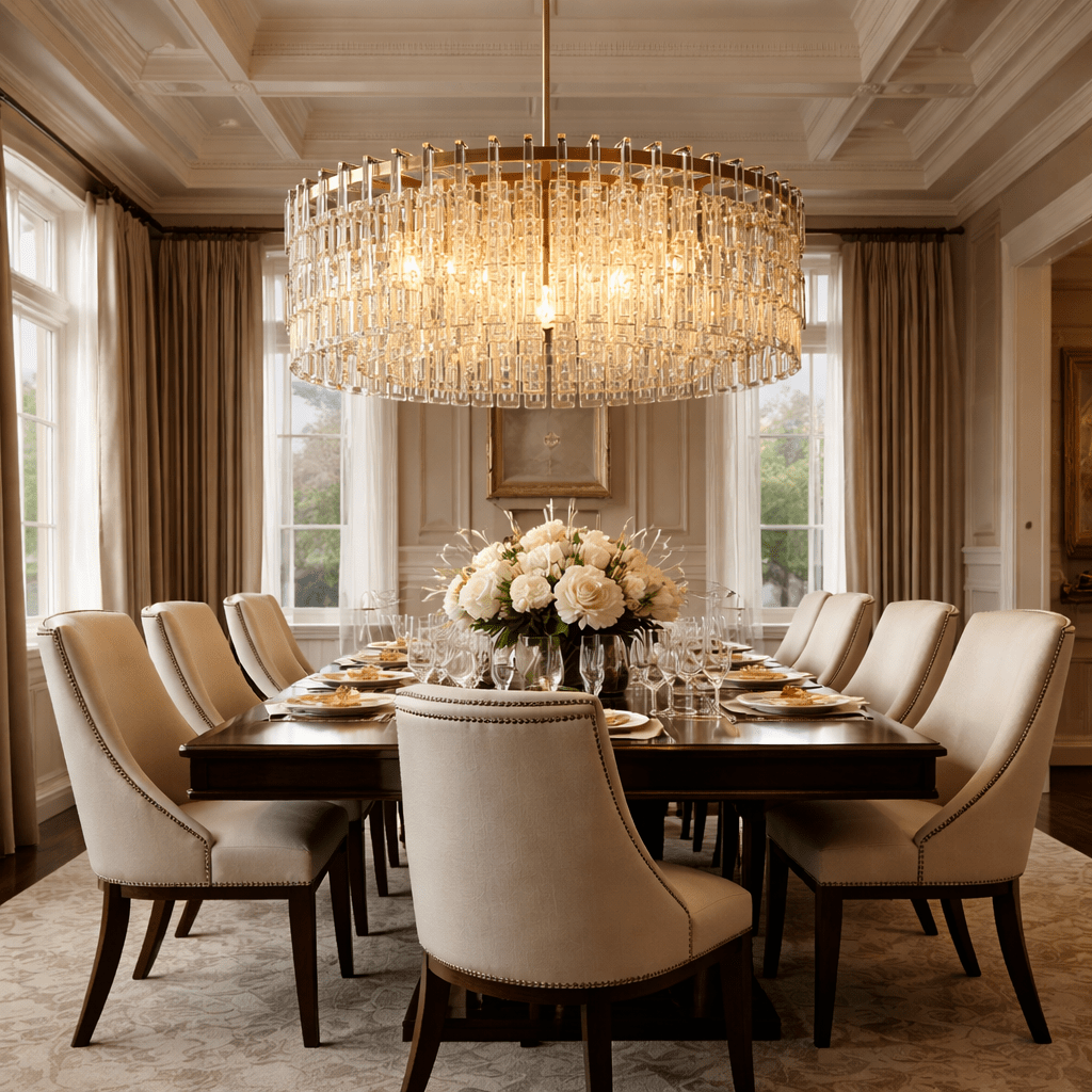 Marignam Round Chandelier - Zelno Lighting