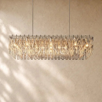Marina Rectangular Chandelier - Zelno