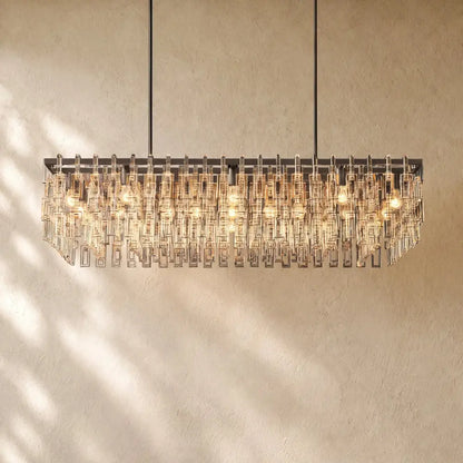 Marina Rectangular Chandelier - Zelno