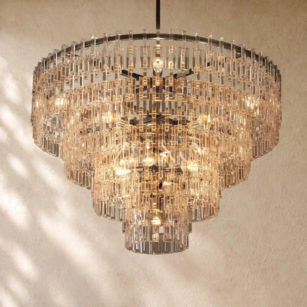 Marina Tiered Round Chandelier - Zelno